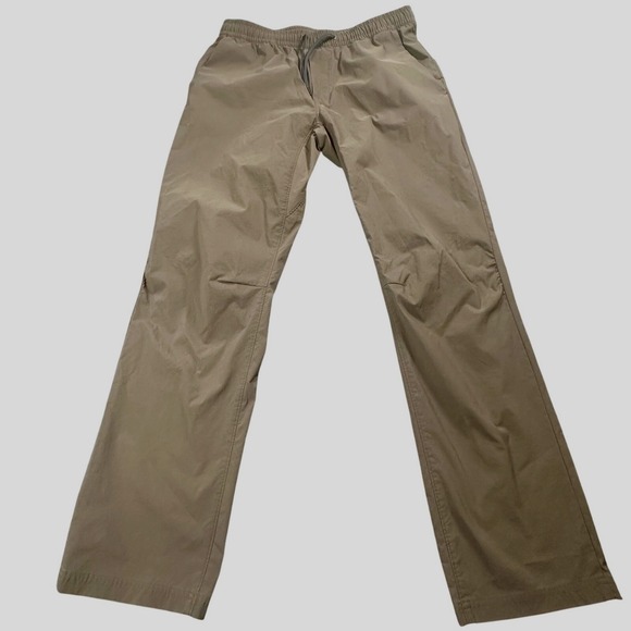 Mountain Hardwear Men's Pull-on Drawstring Pants Olive‎ Green Large - Picture 1 of 8